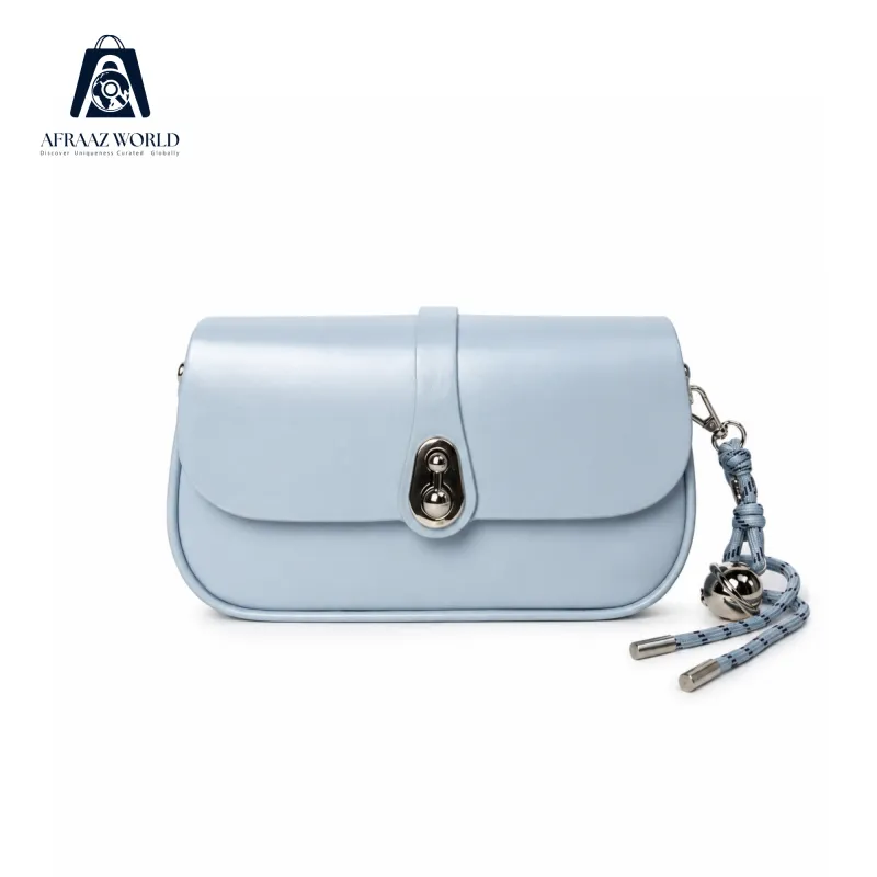 The Lumina Twist-Lock Crossbody Bag