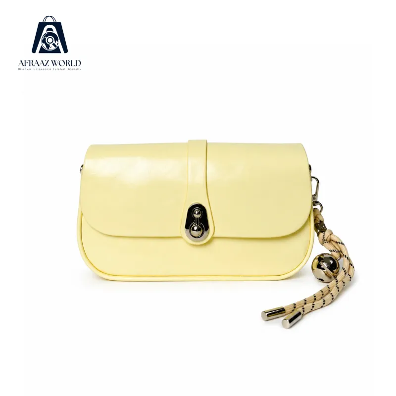 The Lumina Twist-Lock Crossbody Bag