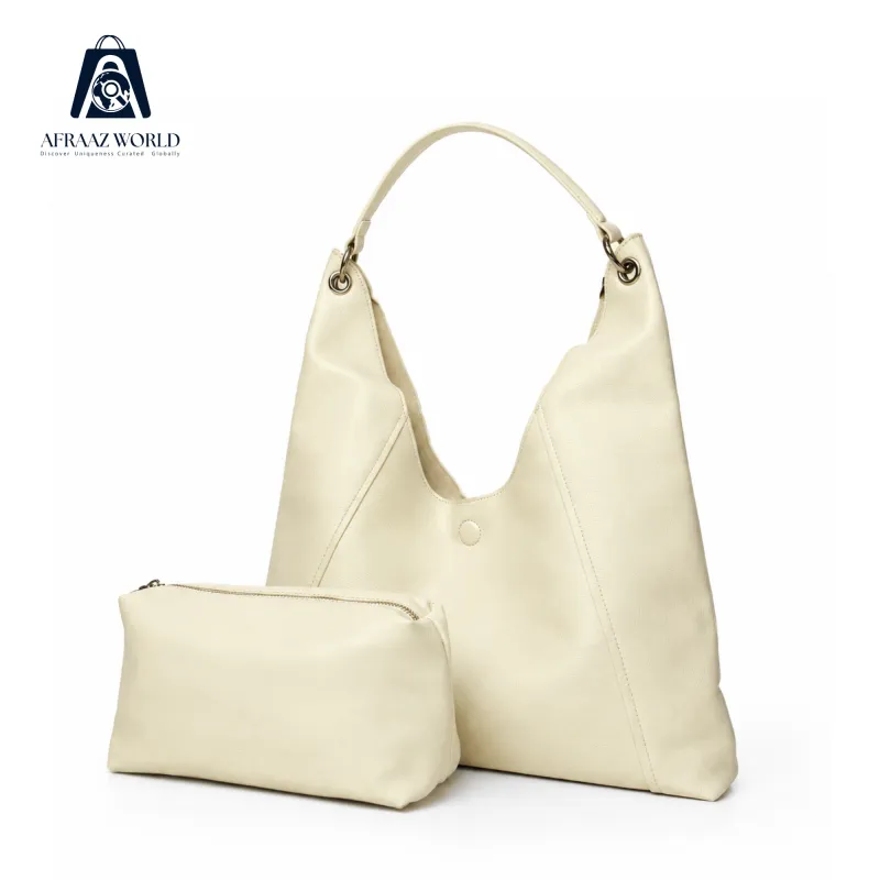 Chic Tote Bag with matching pouch