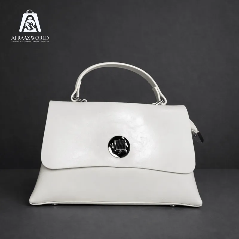 The Daisy-Dolly Petite Satchel: Elegant Top-Handle Bag with Adjustable Sling