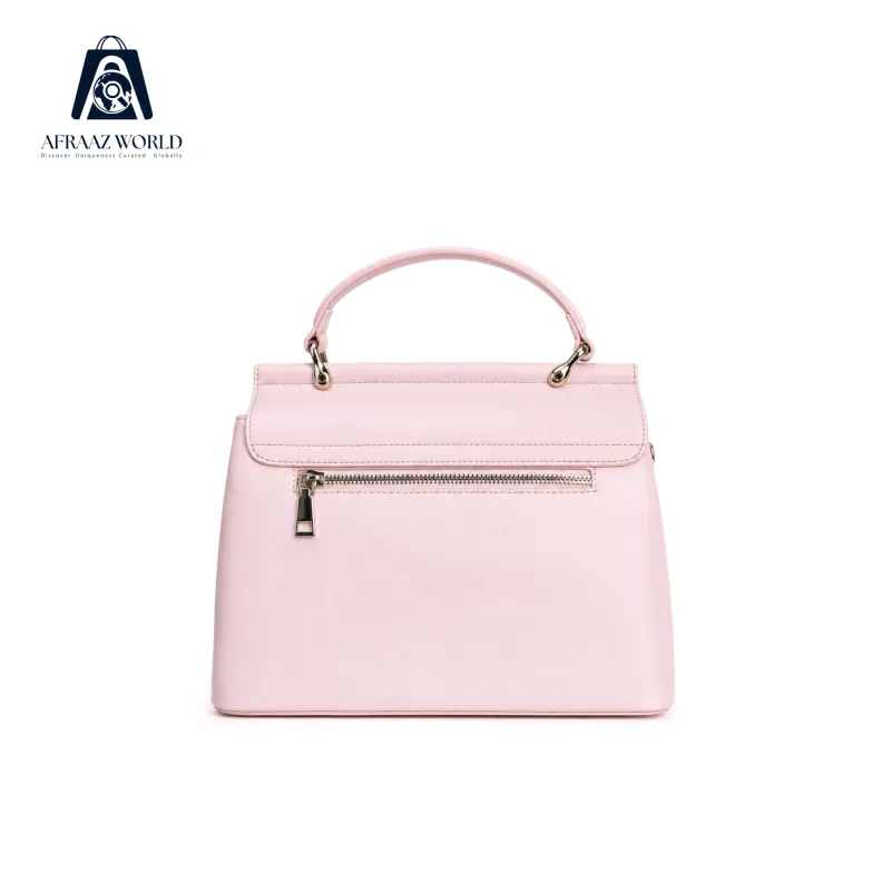 BlushElegance Classic Top Handle Bag