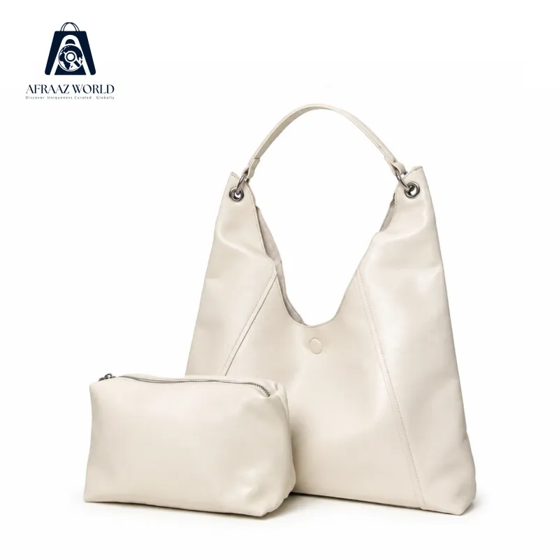 Chic Tote Bag with matching pouch