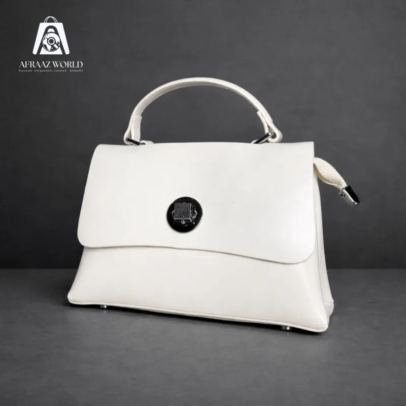 The Daisy-Dolly Petite Satchel: Elegant Top-Handle Bag with Adjustable Sling
